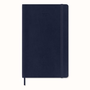 Moleskine 12 Monate Tageskalender 2025, Large/A5