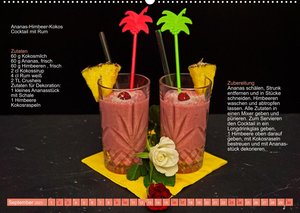 Faszination Rum Cocktails (Wandkalender 2023 DIN A2 quer)