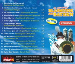 So schön klingt Blasmusik aus Bayern, 1 Audio-CD