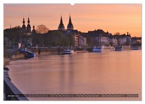 Koblenz Die Stadt am Deutschen Eck (Wandkalender 2024 DIN A2 quer), CALVENDO Monatskalender