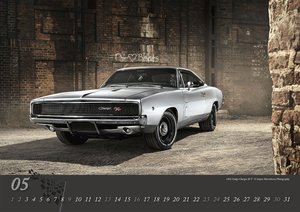 Legendary Classic & Muscle Cars 2021 - Wand-Kalender - Auto-Kalender - 42x29,7 - Oldtimer