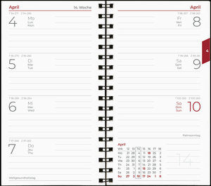 Taschenplaner silber 2023 - Bürokalender 8,6x15,2 cm - 1 Woche auf 2 Seiten - Kartoneinband mit Silberfolie - Notizheft - 576-1140