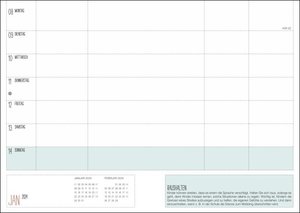 Mama AG Familienplaner-Buch A5 2024. Roter Terminkalender mit 5 Spalten, Registerblätter und Schulferien. Buchkalender für die Familie. Familienkalender 2024.
