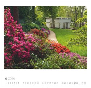 Ein Spaziergang durch Preußische Schlösser und Gärten Kalender 2026