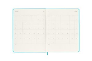 Moleskine 18 Monate Wochen Notizkalender - Color 2022/2023, XL, Manganblau