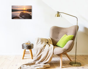 Premium Textil-Leinwand 45 cm x 30 cm quer Ein Motiv aus dem Kalender Schwedischer Sommer in Värmland