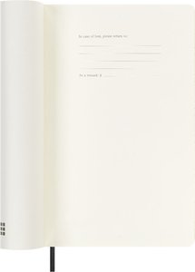 Moleskine 12 Monate Wochen Notizkalender 2024, Large/A5, Schwarz