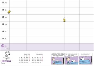 Peanuts Familienplaner-Buch A5 2026