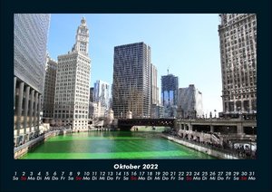 Städte und Skylines der USA 2022 Fotokalender DIN A4