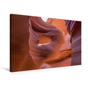 Premium Textil-Leinwand 75 cm x 50 cm quer Lower Antelope Canyon, Page AZ