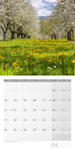 Naturwunder Deutschland Kalender 2023 - 30x30