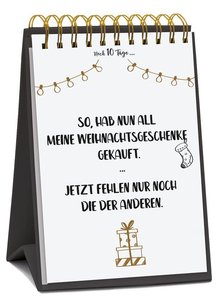 Tisch-Adventskalender »Visual Words«