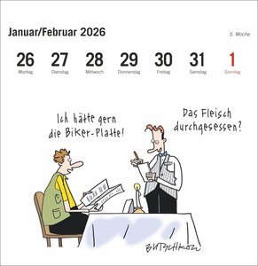 Peter Butschkow: Fahrrad unser Premium-Postkartenkalender 2026