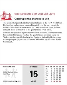 Englisch Sprachkalender 2026 - Englisch lernen leicht gemacht - Tagesabreißkalender