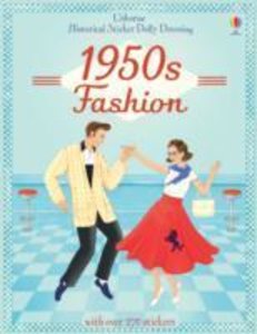 Historical Sticker Dolly Dressing 1950s Fashion