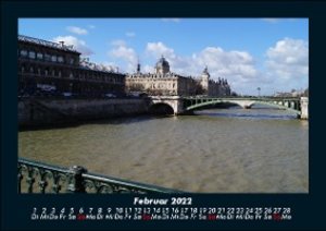 Paris Kalender 2022 Fotokalender DIN A5