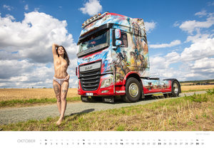 Trucker-Träume Erotikkalender 2022 - Sexy Girls & Supertrucks