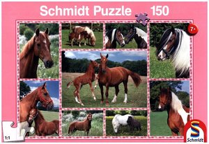 Puzzle - Pferdeträume (150 Teile)