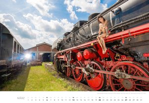 Eisenbahner-Träume 2022 - Erotik- und Akt-Fotografie am Gleis - Erotikkalender