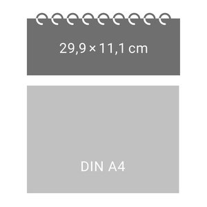 Naturparadiese Premium-Tischplaner 2026 - Wochenkalender mit 53 Fotografien