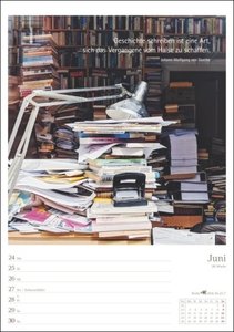 Leben mit Büchern Wochenplaner 2024. Jede Woche eine Weisheit zur Bücherliebe. Termin-Kalender zum Aufhängen mit Platz für Notizen und Zitaten zur Lesefreude