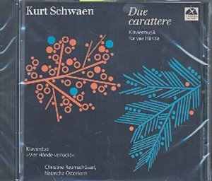 Due carattere - Klaviermusik für 4 Hände CD
