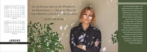 Der literarische Tischplaner  2026 - Wochenkalender mit Zitaten und Biografien ausgewählter Autorinnen und Autoren
