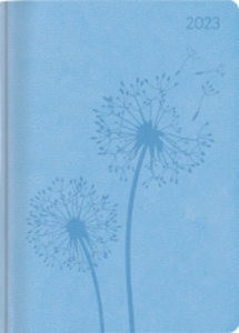 Ladytimer Deluxe Sky 2023 - Taschen-Kalender A6 (10,7x15,2 cm) - Tucson Einband - mit Motivprägung - Weekly - 128 Seiten - Alpha Edition