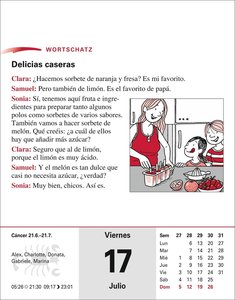 Spanisch Sprachkalender 2026