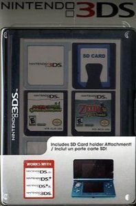 Nintendo 3DS - Game Card Cases Black (24 Spiele)