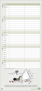 Loriot Planer für zwei Kalender 2022
