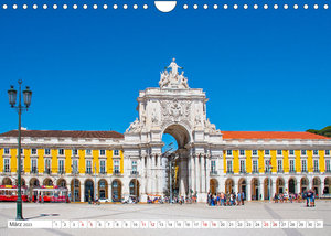 Lissabon - Stadt mit besonderem Zauber (Wandkalender 2023 DIN A4 quer)
