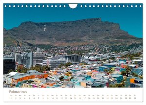 CAPE TOWN Spannende Landschaften in Kapstadt, Südafrika (Wandkalender 2025 DIN A4 quer), CALVENDO Monatskalender