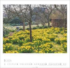 Gartenträume Kalender 2026