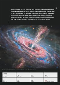 Stephen Hawking - Universum Wochenplaner 2025