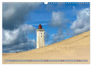 Rubjerg Knude Fyr - Ein Leuchtturm auf Abwegen (Wandkalender 2024 DIN A3 quer), CALVENDO Monatskalender