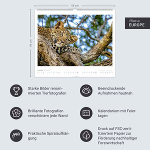 African Wildlife Kalender 2026