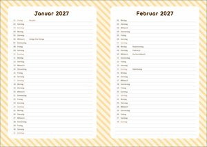 Pusheen 17-Monats-Kalenderbuch A5 2026