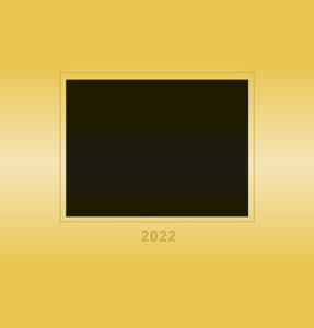 Foto-Bastelkalender Gold 2022 - Do it yourself calendar 21x22 cm - datiert - Kreativkalender - Foto-Kalender - Alpha Edition