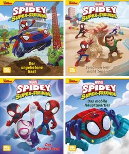 Nelson Mini-Bücher: Marvel: Spidey und seine Super-Freunde: 1-4 (Einzel/WWS)