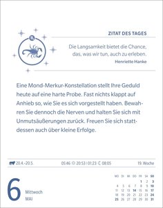 Skorpion Sternzeichenkalender 2026