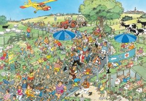 Jumbo 13077 - Jan van Haasteren: Die Wanderung, 2000 Teile Puzzle