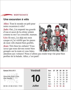 Französisch Sprachkalender 2026