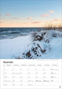 Deutschlands Küsten Kalender 2026
