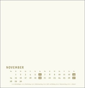 Bastelkalender gold groß 2022