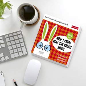 Now I know how the rabbit runs Postkartenkalender 2026 - 53 denglische Sprüche und Sprichwörter