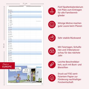 Peter Butschkow: Familienplaner 2026