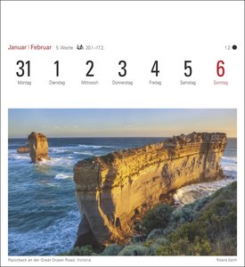 Australien Kalender 2022