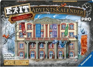 Ravensburger 18958 - EXIT Adventskalender pro - Das verrückte Zeitreisemuseum - 24 Rätsel für EXIT-Begeisterte ab 14 Jahren
