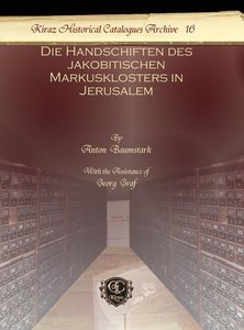 Die Handschiften des jakobitischen Markusklosters in Jerusalem